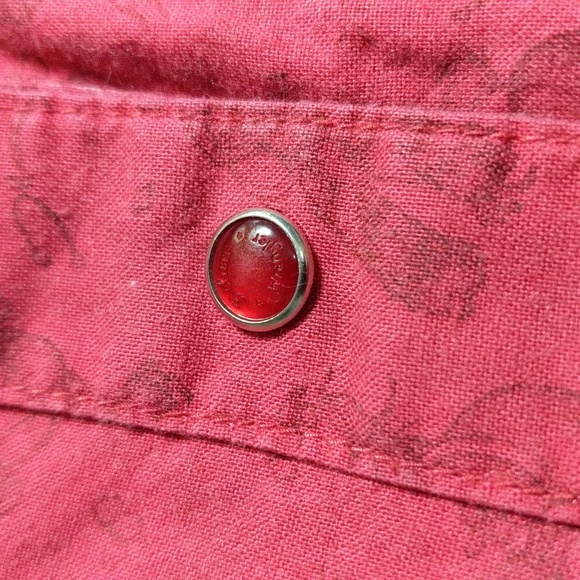 Wrangler Blues | western snap button sleeveless shirt XXL plus size VTG flaw - Picture 13 of 16